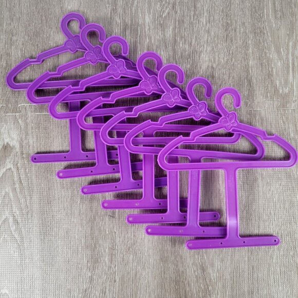 7 My Life As Doll Clothes Hangers | Closet Accessories | For 18 inch Doll | Toy - Picture 1 of 8